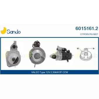 Démarreur SANDO 6015161.2