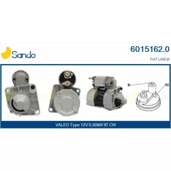 Démarreur SANDO 6015162.0