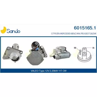 Démarreur SANDO 6015165.1
