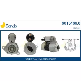 Démarreur SANDO 6015166.0