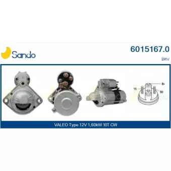 Démarreur SANDO 6015167.0