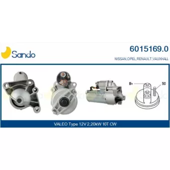 Démarreur SANDO 6015169.0