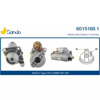 Démarreur SANDO 6015169.1