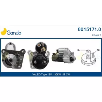 Démarreur SANDO 6015171.0