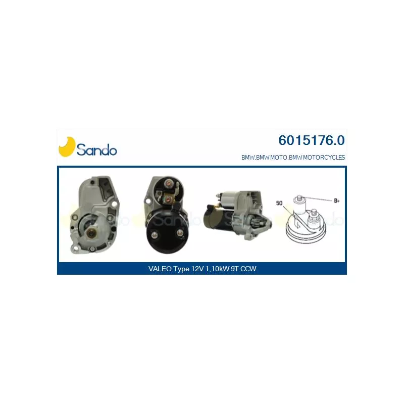 Démarreur SANDO 6015176.0