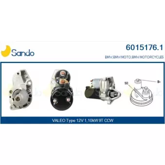 Démarreur SANDO 6015176.1