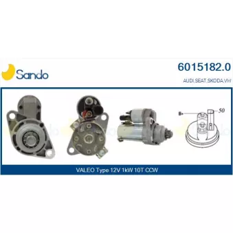 Démarreur SANDO 6015182.0