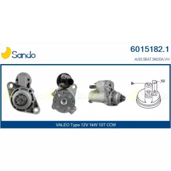 Démarreur SANDO 6015182.1