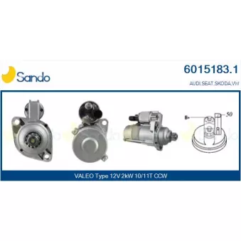 Démarreur SANDO 6015183.1
