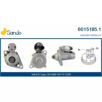 Démarreur SANDO 6015185.1
