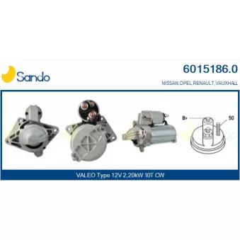 Démarreur SANDO 6015186.0