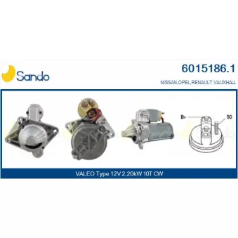 Démarreur SANDO 6015186.1