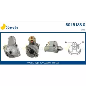 Démarreur SANDO 6015188.0