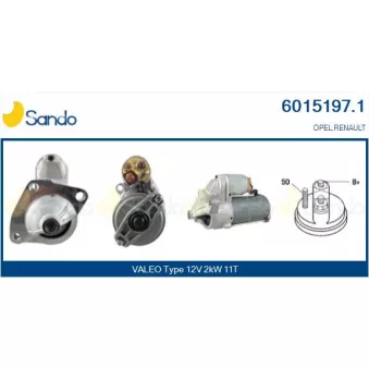 Démarreur SANDO 6015197.1