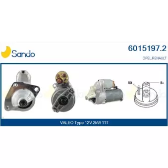 Démarreur SANDO 6015197.2