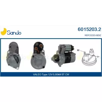 Démarreur SANDO 6015203.2