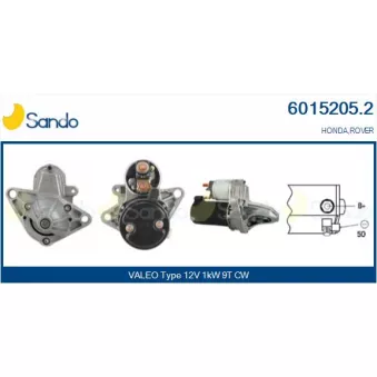 Démarreur SANDO 6015205.2