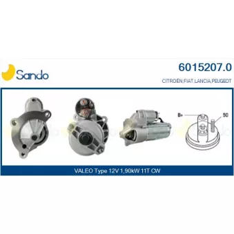 Démarreur SANDO 6015207.0