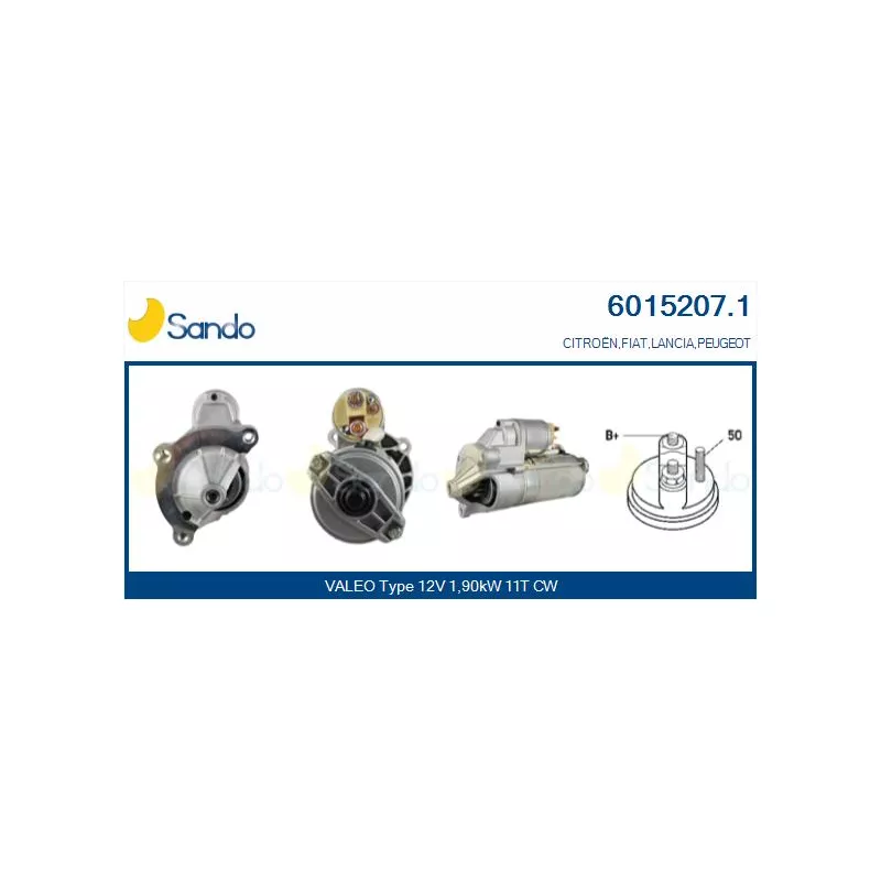 Démarreur SANDO 6015207.1