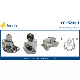 Démarreur SANDO 6015209.1
