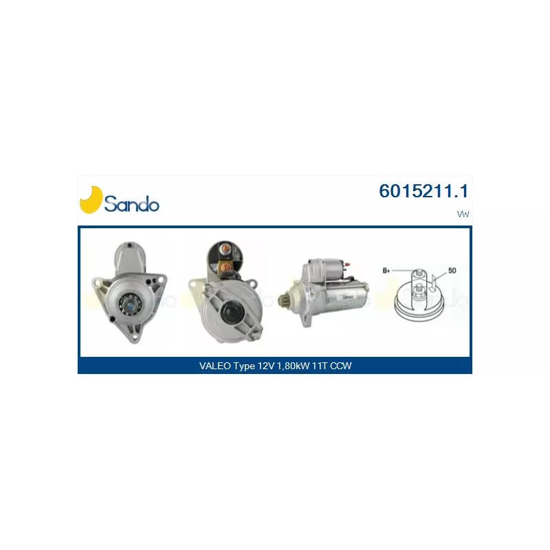 Démarreur SANDO 6015211.1