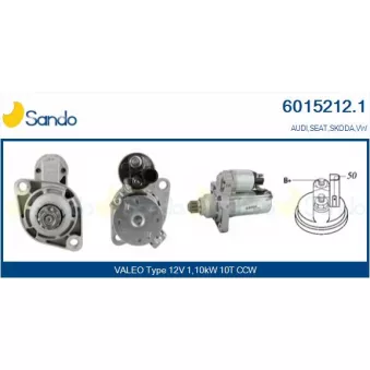 Démarreur SANDO 6015212.1
