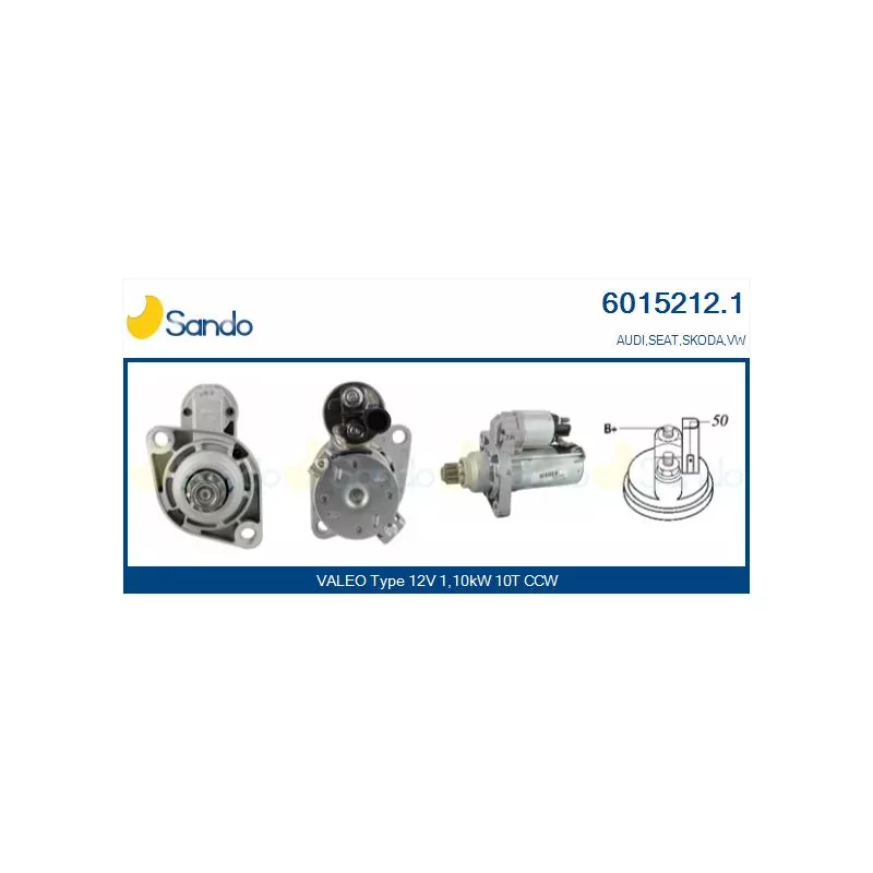 Démarreur SANDO 6015212.1
