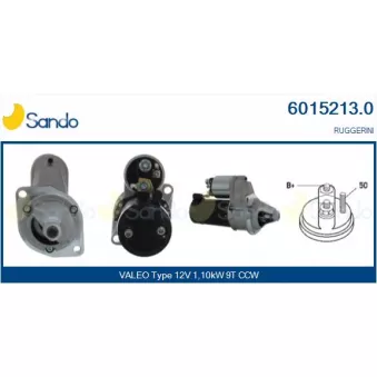Démarreur SANDO 6015213.0
