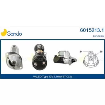 Démarreur SANDO 6015213.1