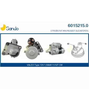 Démarreur SANDO 6015215.0