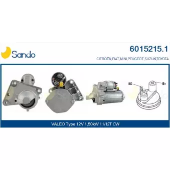 Démarreur SANDO 6015215.1