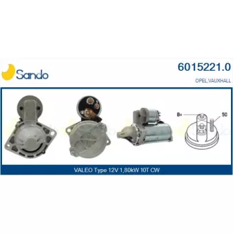 Démarreur SANDO 6015221.0