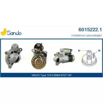 Démarreur SANDO 6015222.1