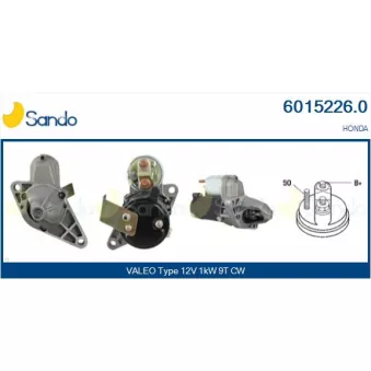 Démarreur SANDO 6015226.0