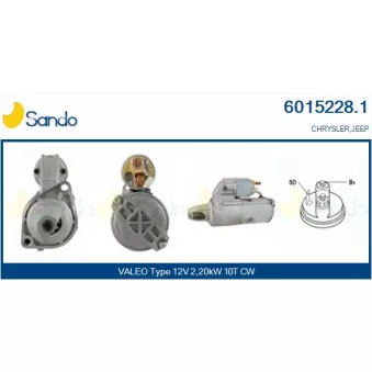 Démarreur SANDO 6015228.1