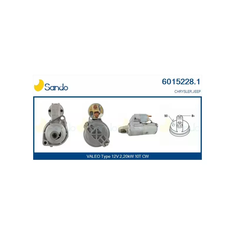 Démarreur SANDO 6015228.1
