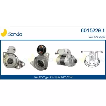 Démarreur SANDO 6015229.1