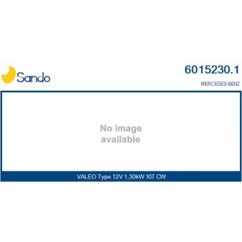 Démarreur SANDO 6015230.1
