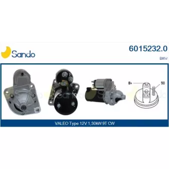 Démarreur SANDO 6015232.0