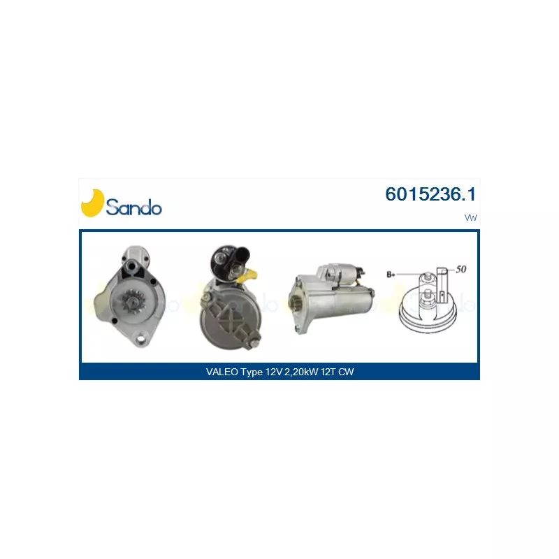 Démarreur SANDO 6015236.1