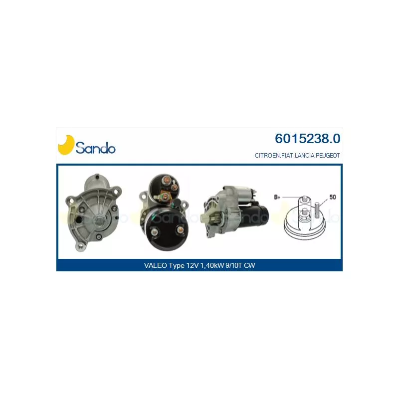 Démarreur SANDO 6015238.0