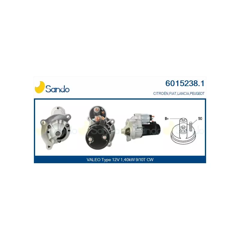 Démarreur SANDO 6015238.1