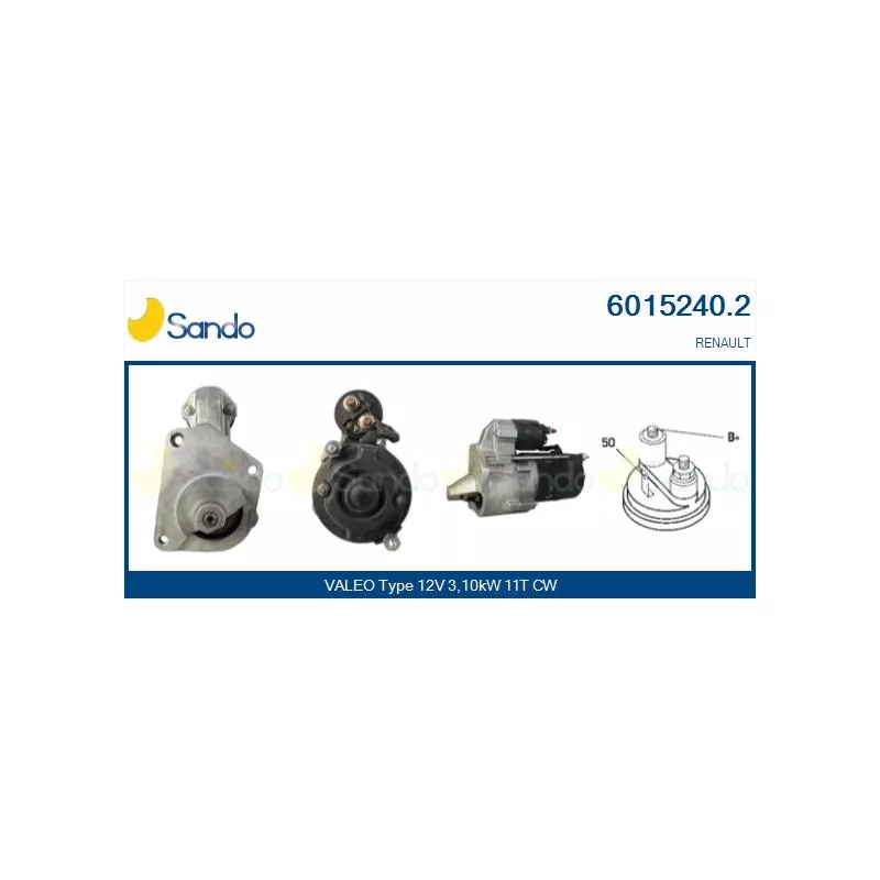 Démarreur SANDO 6015240.2