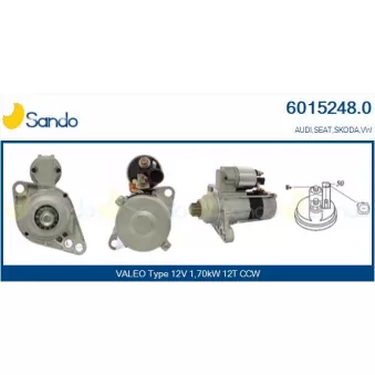 Démarreur SANDO 6015248.0