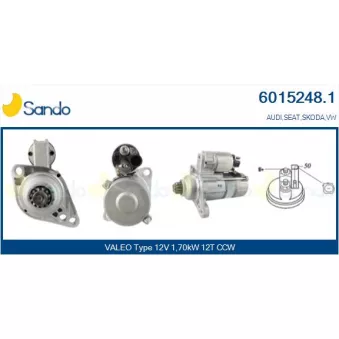 Démarreur SANDO 6015248.1