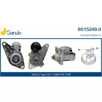 Démarreur SANDO 6015249.0