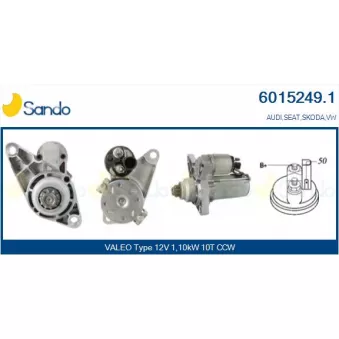 Démarreur SANDO 6015249.1