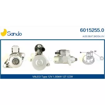 Démarreur SANDO 6015255.0