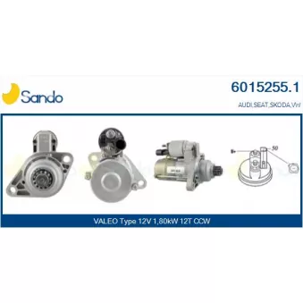 Démarreur SANDO 6015255.1