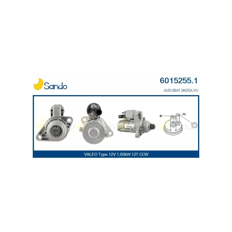 Démarreur SANDO 6015255.1